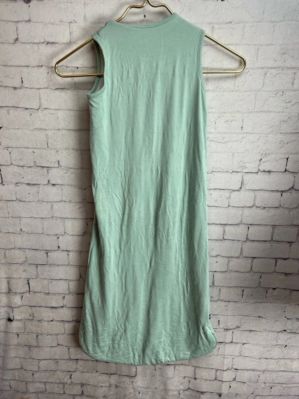 Kyte baby size medium 0.5 tog light green bamboo sleep sack